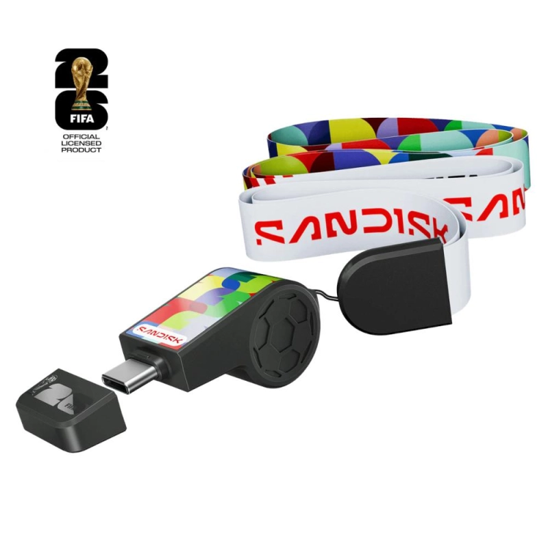 Pendrive SANDISK Copa do Mundo da FIFA 2026 USB-C 128GB (Global Edition ...